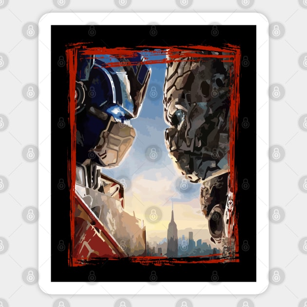 Transformers Magnet by small alley co